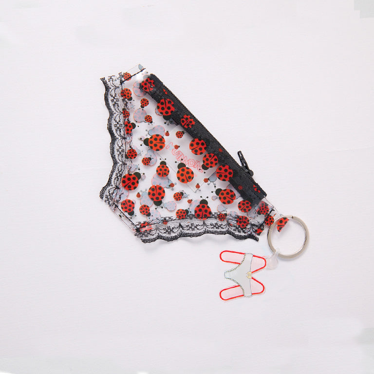 Ladybug Black Panties